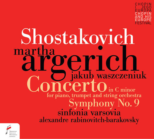 Shostakovich/ Martha Argerich / Waszczeniuka - Shostakovich / Cto for Pno C Minor Op 35 / Sym 9