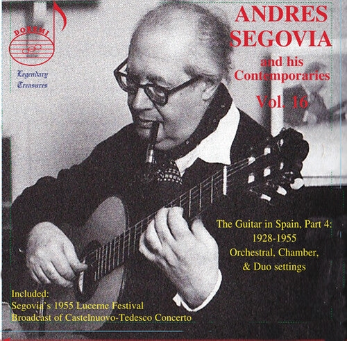 Albeniz/ Boccherini/ Segovia/ Walker - Segovia & his Contemporaries, Vol. 16