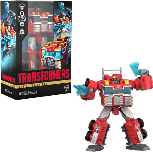 Transformers - Age of the Primes - Voyager Class Rescue Bot Heatwave Action Figure