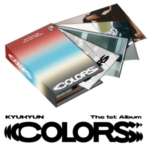 Kyuhyun - Colors - Color Swatch Book Version - incl. 76pg Swatch Book, Folded Poster, Polaroid + 2 Photocards