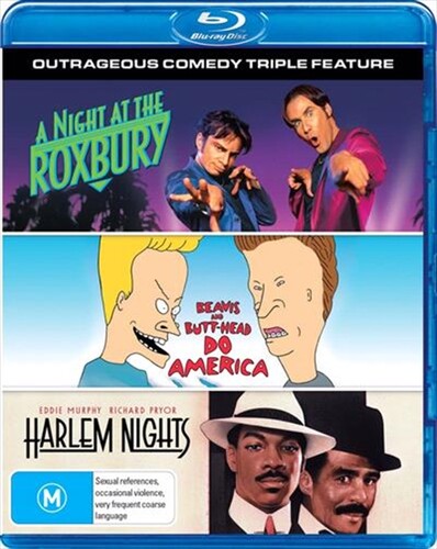 Outrageous Comedy Triple Feature: A Night at the Roxbury / Beavis snd Butt-Head Do America / Harlem Nights