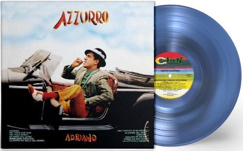 Adriano Celentano - Azzurro - Numbered Blue Vinyl