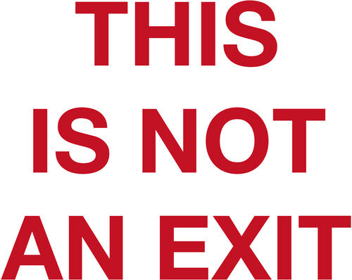 Backfires - This Is Not An Exit - Translucent Blood Red