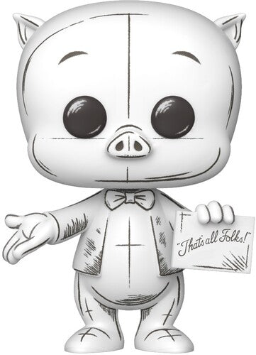 Funko POP! Animation: Looney Tunes - Porky Pig, Sketched