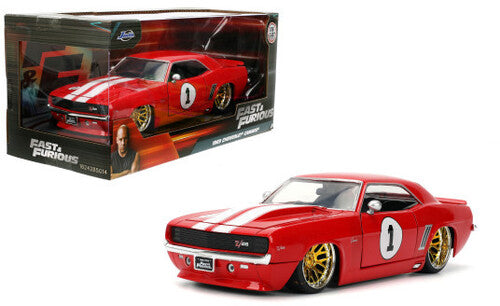Fast & Furious - 1:24 1969 Chevy Camaro Die-Cast Car