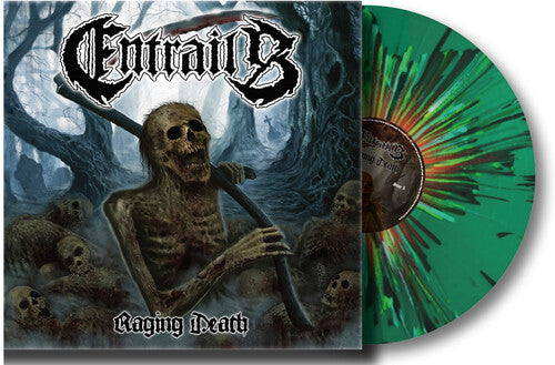 Entrails - Raging Death - Splatter Green Vinyl