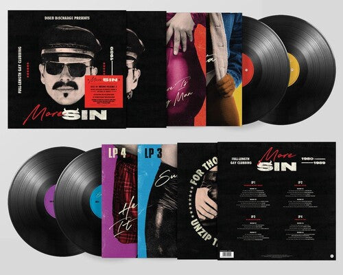 Disco Discharge Presents More Sin: Box of Sin 2 - Disco Discharge Presents More Sin - Box Of Sin 2 / Various - 4LP Set with Booklet