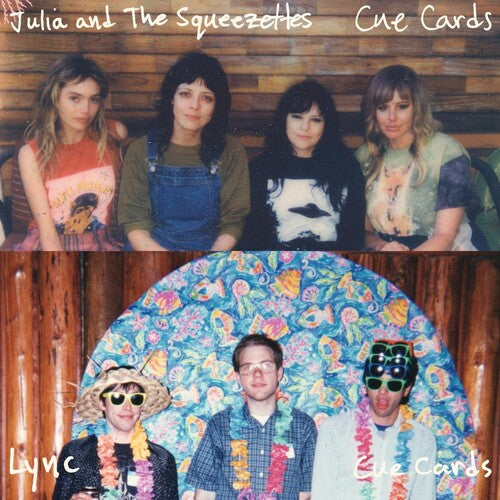 Julia & the Squeezettes & Lync - Cue Cards - Blue
