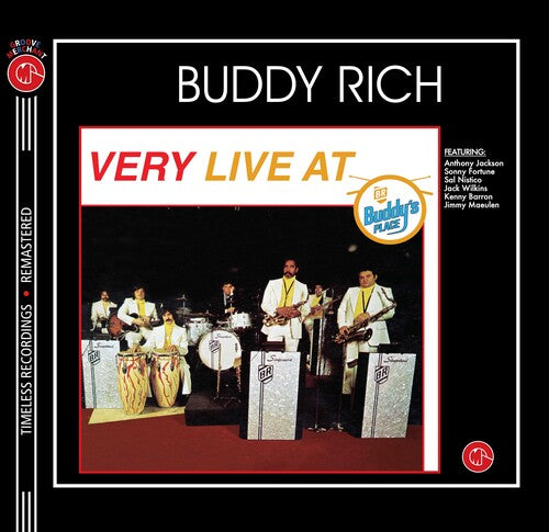 Buddy Rich - Very Live at Buddy's Place - Florescent Yellow With Swirl Vinyl 160gm