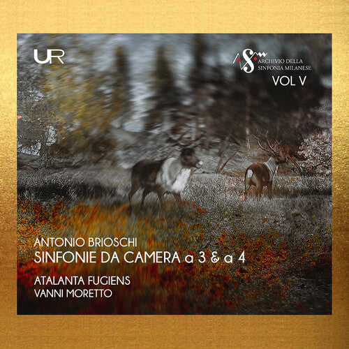 Brioschi/ Vanni Moretto / Atalanta Fugiens - Brioschi: Sinfonie da Camera a 3 & a 4