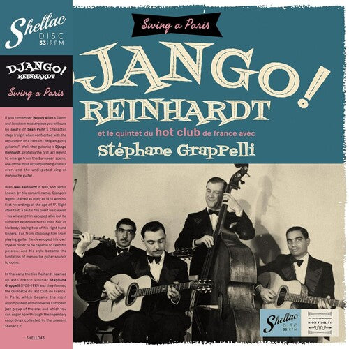 Django Reindhardt - Et Le Quintet Du Hot Club De France Avec Stephane Grapelli