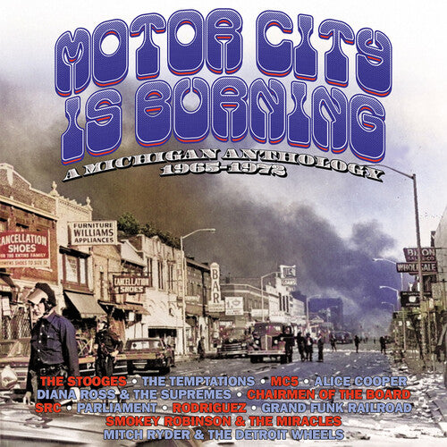 Motor City Is Burning: Michigan Anthology 1965-72 - Motor City Is Burning: A Michigan Anthology 1965-1972 / Various