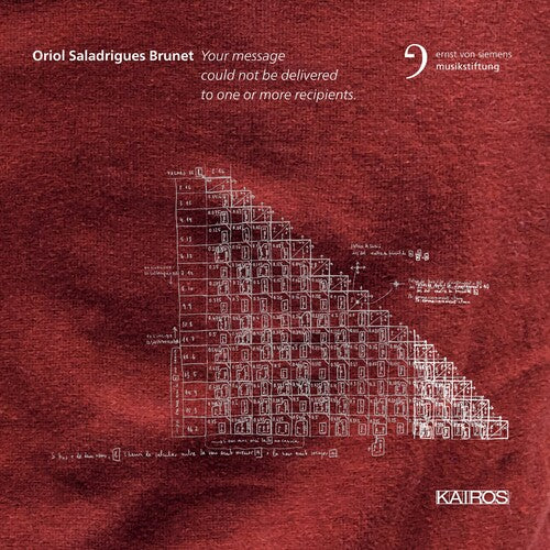 Oriol Saladrigues Brunet: Your Message Could/ Var - Oriol Saladrigues Brunet: Your Message Could Not Be Delivered To One Or More Recipients (Various Artists)