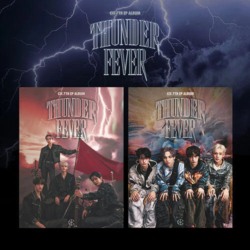Cix - Thunder Fever - incl. Photobook, 2 Photocards, Folded Poster, ID Card, Sticker + Logo Sticker