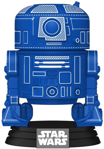 Funko POP! Star Wars: Star Wars - R2-D2 Blue Print
