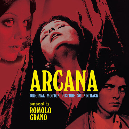 Romolo Grano - Arcana (Original Soundtrack) - Limited Clear Red Colored Vinyl