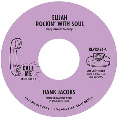 Hank Jacobs - Elijah Rockin' With Soul / East Side