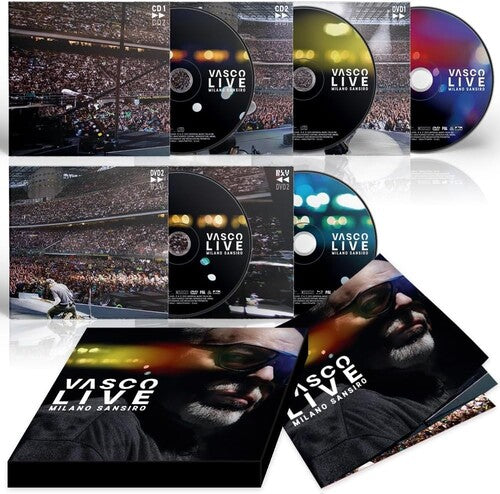 Vasco Rossi - Vasco Live Milano Sansiro - Box 2CD+2DVD+Blu-Ray