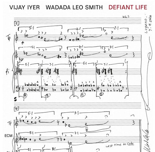 Vijay Iyer / Wadada Smith Leo - Defiant Life
