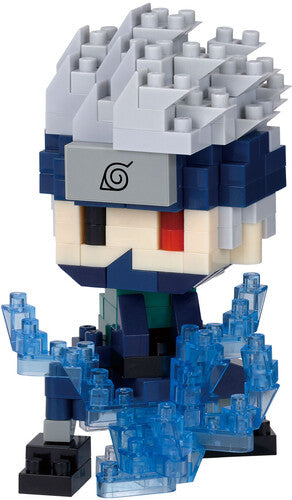 Nanoblock - Naruto Shippuden - Character Collection - Kakashi Hatake (Sharingan) Building Kit