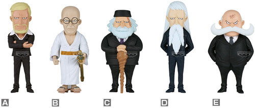 Banpresto - One Piece - World Collectable Figure - One Piece: Five Elders (One Random Figure)