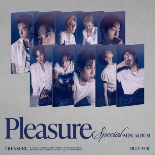 Treasure - Pleasure - Blue Version - incl. Mini Poster, Postcard + 3 Selfie Photocards