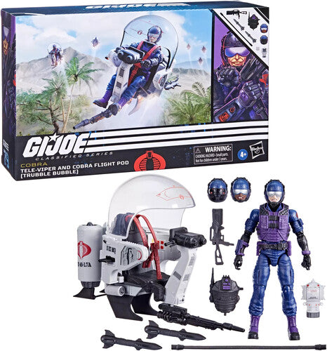 G.I. Joe - Classified Series - #79, Tele-Viper & Cobra Flight Pod (Trubble Bubble) Action Figure