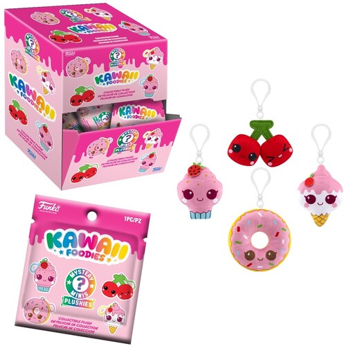 Funko Plush Keychain: Foodies (One Random Plush Keychain Per Purchase)