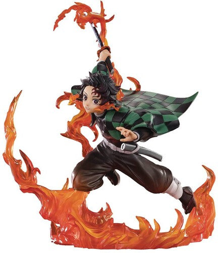 Tamashii Nations - Demon Slayer - FiguartsZERO - Tanjiro Kamado Kyojuro Rengoku's Sword Guard ver.