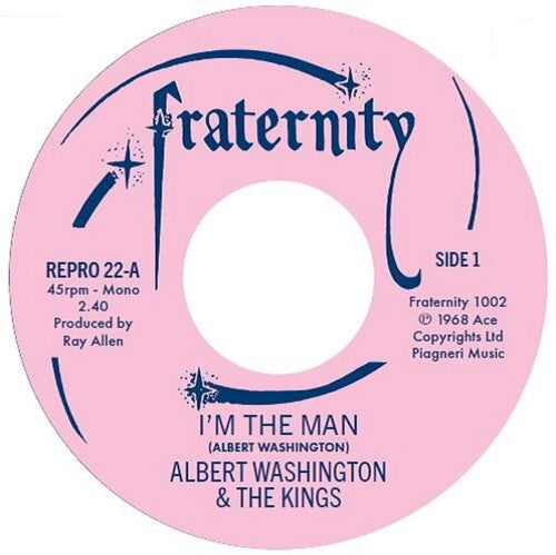 Albert Washington - I'm The Man / Case Of The Blues