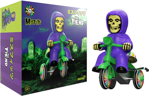Super7 - Misfits - Super Cycles - Fiend (Purple w/Green Trike)