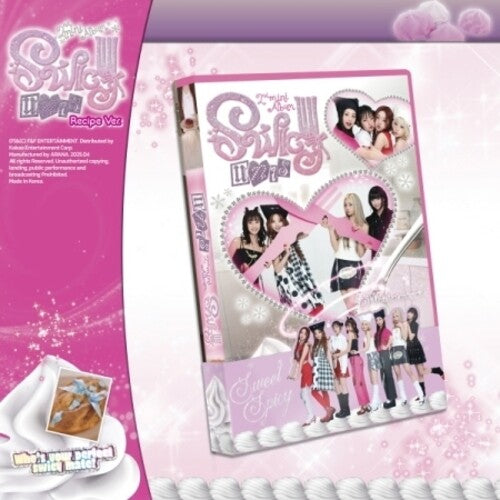 Unis - Swicy - Recipe Version - incl. Book Band, Mini Book, Lyric Book,. Sticker, 2 Photocards, Polaroid, DIY Heart Card, Postcard + Poster