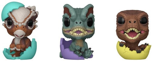 Funko Pocket POP! Egg: Jurassic World Spring, 3-Pack, Dinos