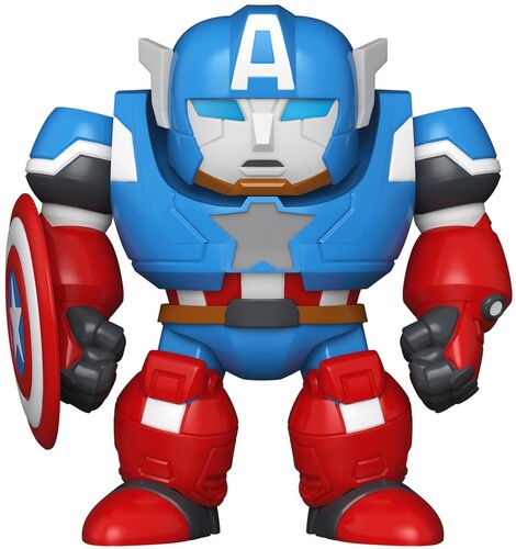 Funko Bitty Bots: Marvel WI, Captain America Mech with Captain America