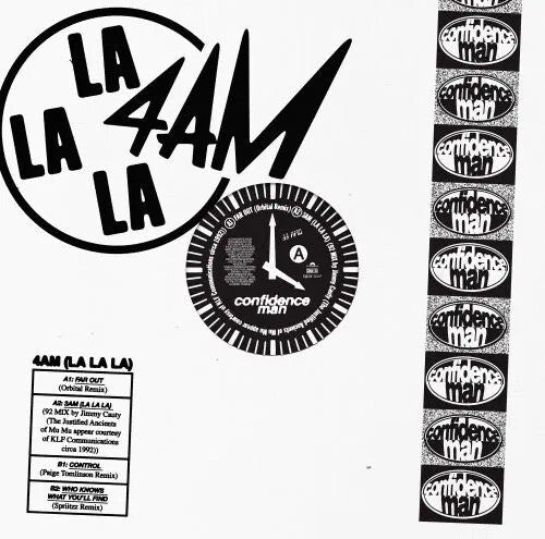 Confidence Man - 4AM (La La La) - Limited Magenta Colored Vinyl