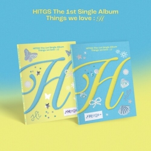 Hitgs - Things We Love : H - incl. 72pg Photobook, Photocard A + B, Postcard, Folded Poster, Lucky Card + Sticker
