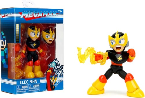 Mega Man - 1:12 Elec Man Action Figure