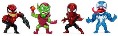 Jada Toys - Marvel - MetalFigs - 2.5" Diecast Spider-Man Figure 4-Pack
