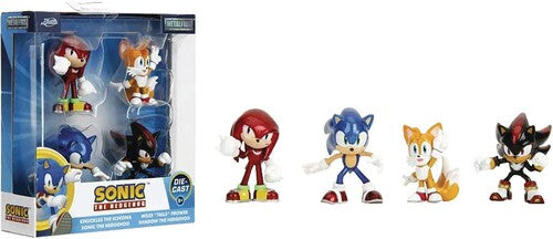 Sonic the Hedgehog - MetalFigs - 2.5" Diecast Figure 4-Pack (Sonic, Knuckles, Tails, Shadow)