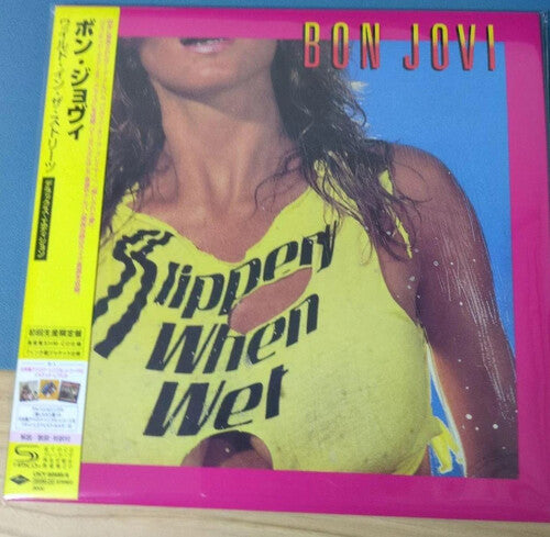Bon Jovi - Slippery When Wet - Japanese Limited SHM 7-inch Package