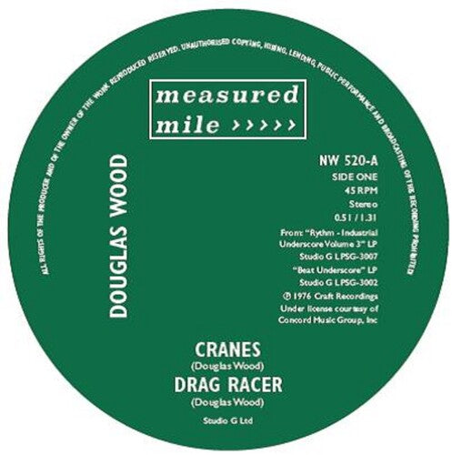 Douglas Wood / John Cameron - Cranes / Drag Racer / Sprocket Shuffle