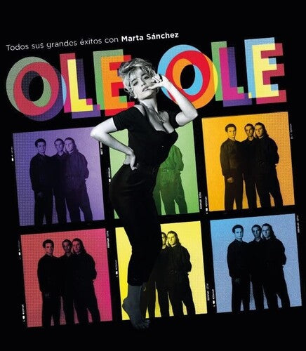 Ole Ole - Todos Sus Grandes Exitos Con Marta Sanchez - Transparent Pink Vinyl