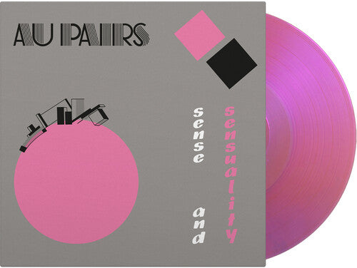 Au Pairs - Sense & Sensuality - Limited 180-Gram Translucent Magenta Colored Vinyl