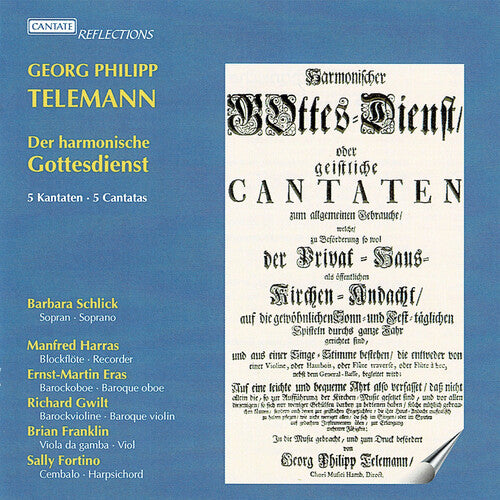 Barbara Schlick / Manfred Harras - Der harmonische Gottesdienst – 5 cantatas