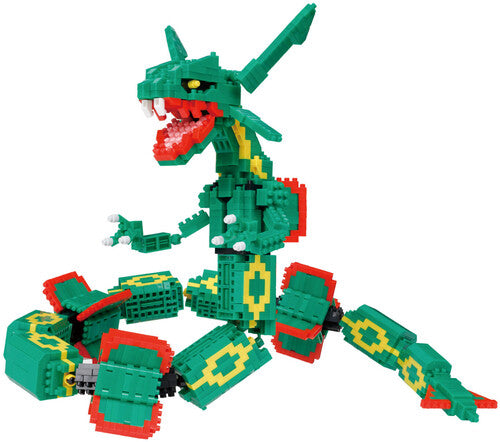 Nanoblock - Pokemon Series - Rayquaza Extreme Deluxe Edition Building Kit
