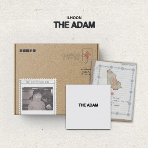 Ilhoon - The Adam - incl. Photobook, 3 Photocards, Lyrics Paper, Postcard, Artwork Sticker + Sticker Pack
