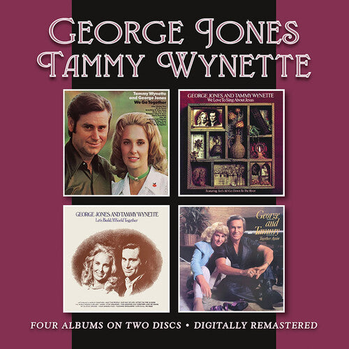 George Jones / Tammy Wynette - We Go Together / We Love To Sing About Jesus / Let's Build A World Together / Together Again