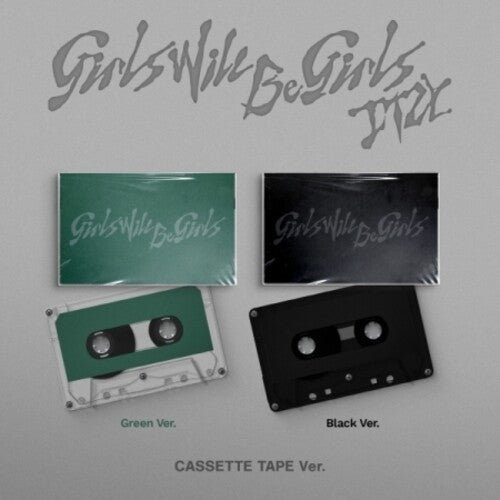 Itzy - Girls Will Be Girls - Cassette Tape Version - incl, Booklet, Sticker, Digital Photocard, Polaroid Photocard + Film Frame Photo