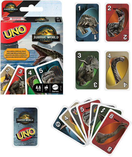 UNO: Jurassic World: Rebirth Edition