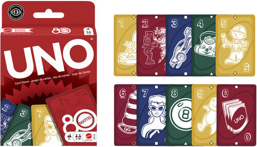 UNO: Ruby Red, Mattel 80th Anniversary